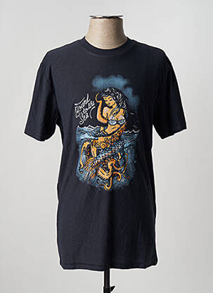 T-shirt bleu ONLY&SONS pour homme