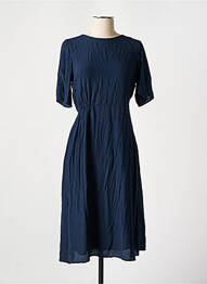 Robe mi-longue bleu VILA femme