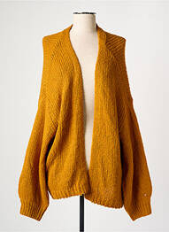 Gilet manches longues marron VERO MODA femme
