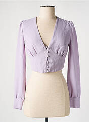 Blouse violet TALLY WEIJL pour femme seconde vue