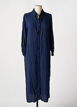Robe mi-longue bleu VILA femme