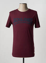 T-shirt rouge JACK & JONES pour homme seconde vue