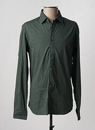 Chemise manches longues vert PETROL INDUSTRIES homme