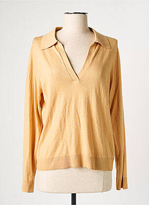 Pull beige MANGO pour femme