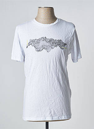 T-shirt blanc JACK & JONES pour homme