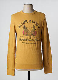 Pull marron JACK & JONES homme