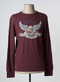 Sweat-shirt rouge JACK & JONES homme