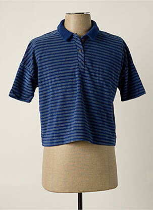 Polo bleu LE FABULEUX MARCEL DE BRUXELLES homme