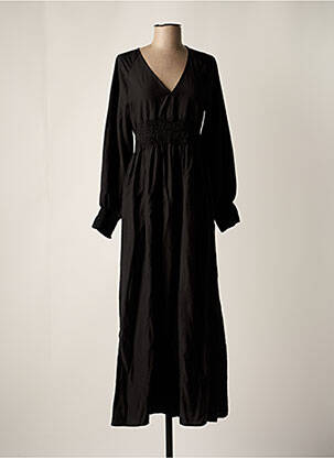 Robe longue noir ASTRID BLACK LABEL femme