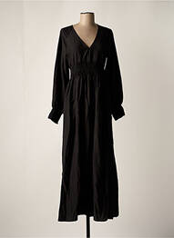 Robe longue noir ASTRID BLACK LABEL femme
