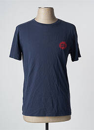 T-shirt bleu JACK & JONES homme