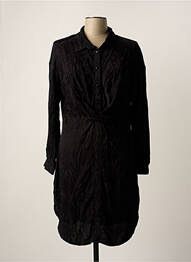 Robe mi-longue noir ASTRID BLACK LABEL femme