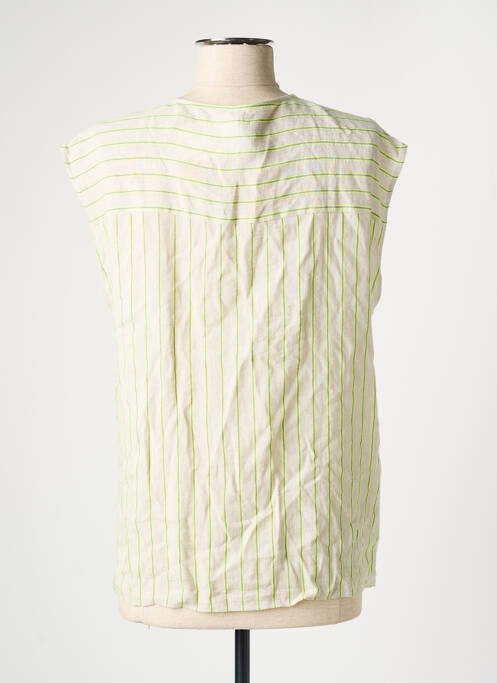 Chemisier beige MANGO femme