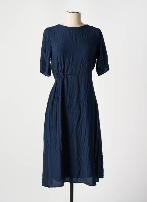 Robe mi-longue bleu VILA pour femme