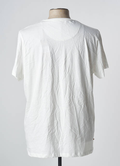 T-shirt blanc CYCLO CLUB MARCEL  pour homme