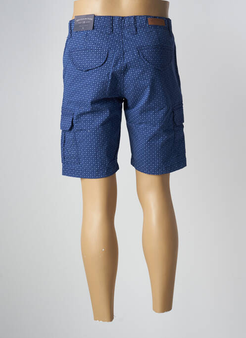 Bermuda bleu BRUCE & BUTLER  pour homme
