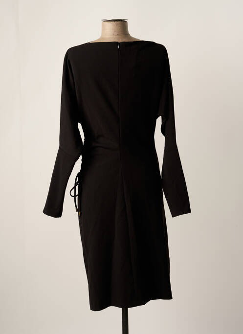 Robe mi-longue noir ASTRID BLACK LABEL pour femme