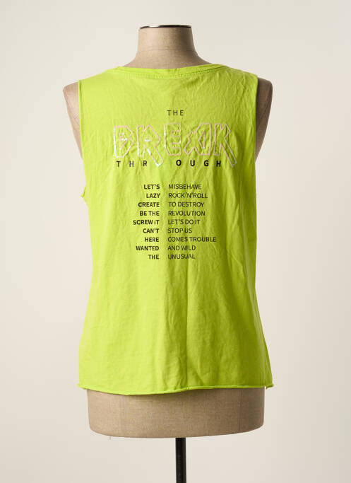 Débardeur vert ONLY pour femme