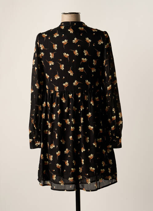 Robe courte noir MANGO pour femme