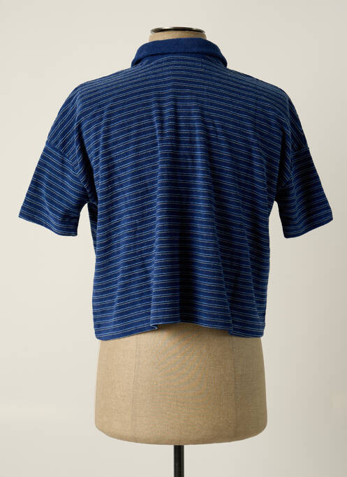 Polo bleu LE FABULEUX MARCEL DE BRUXELLES pour homme