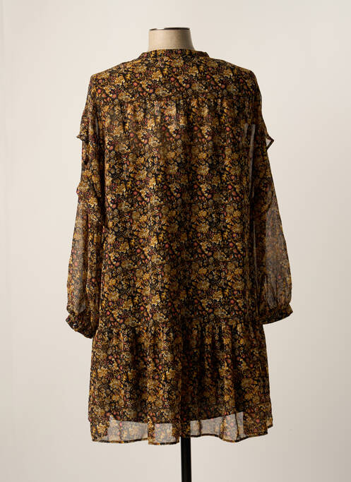 Robe mi-longue marron MANGO pour femme