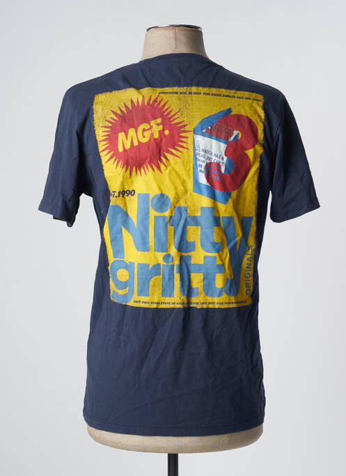 T-shirt bleu JACK & JONES pour homme