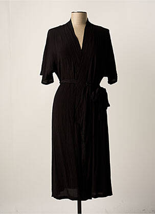 Robe mi-longue noir DEUX. BY ELINE DE MUNCK pour femme