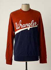 Sweat-shirt orange WRANGLER pour homme seconde vue