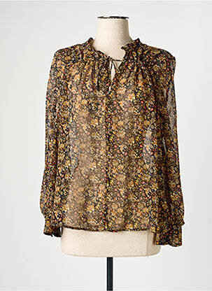 Blouse marron MANGO femme