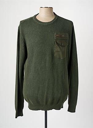 Pull vert PETROL INDUSTRIES pour homme