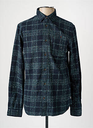 Chemise manches longues bleu PETROL INDUSTRIES homme