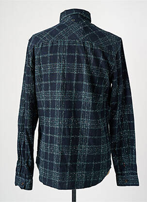 Chemise manches longues bleu PETROL INDUSTRIES homme