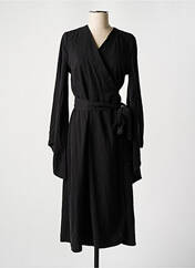 Robe mi-longue noir DEUX. BY ELINE DE MUNCK pour femme seconde vue