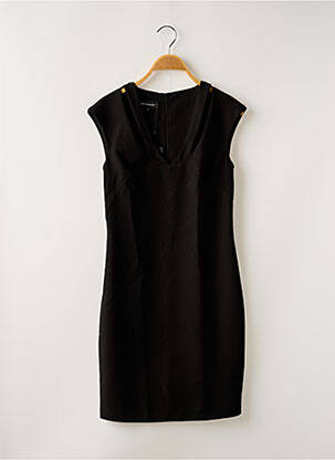Robe mi-longue noir ASTRID BLACK LABEL femme
