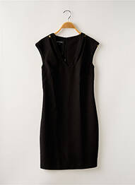 Robe mi-longue noir ASTRID BLACK LABEL femme