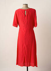 Robe mi-longue rouge VILA pour femme seconde vue