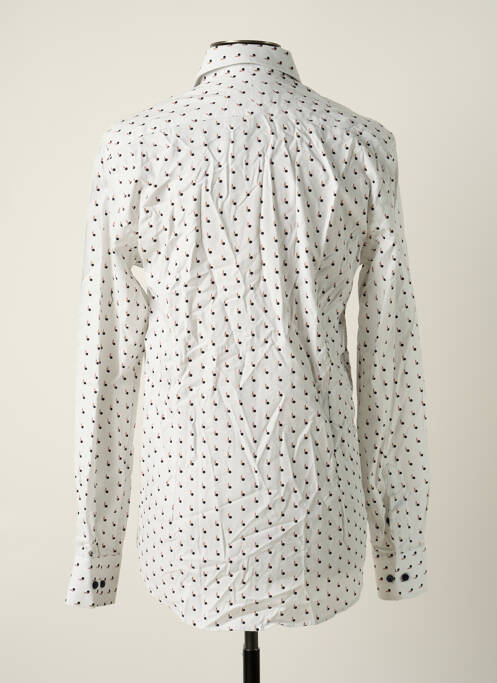 Chemise manches longues blanc LE FABULEUX MARCEL DE BRUXELLES pour homme