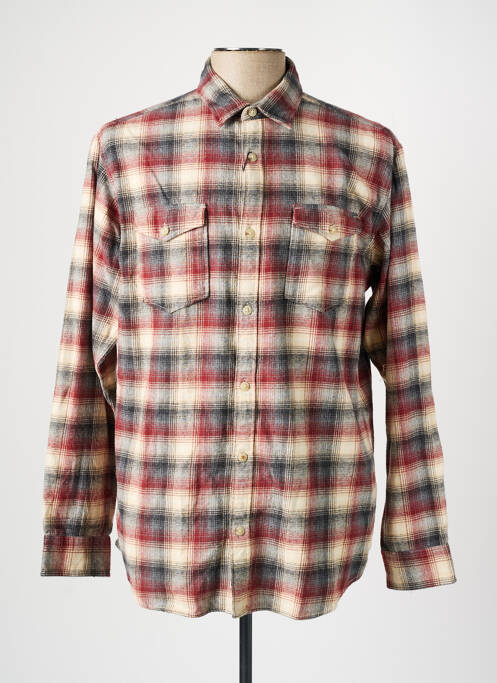 Chemise manches longues jaune JACK & JONES pour homme