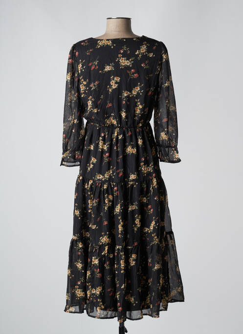 Robe mi-longue noir VERO MODA pour femme