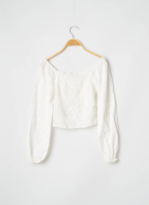 Blouse beige ONLY pour femme