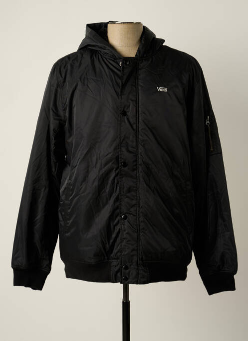 Blouson noir VANS pour homme