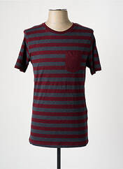 T-shirt rouge JACK & JONES pour homme seconde vue