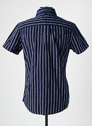 Chemise manches courtes bleu PETROL INDUSTRIES homme