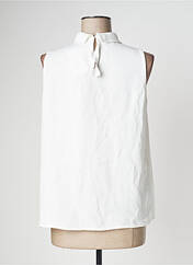 Blouse blanc MANGO pour femme seconde vue