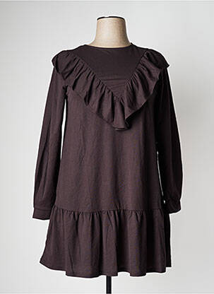Robe mi-longue gris MANGO femme