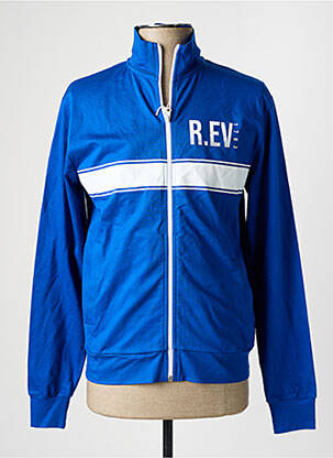 Veste casual bleu R.EV 1703 BY REMCO EVENPOEL  homme
