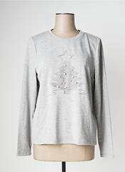 Pull gris VERO MODA pour femme seconde vue