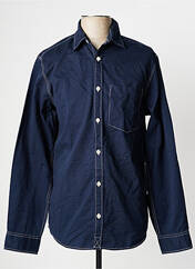 Chemise manches longues bleu JACK & JONES pour homme seconde vue