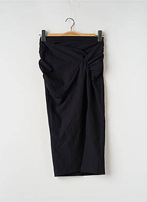 Jupe mi-longue noir ASTRID BLACK LABEL femme