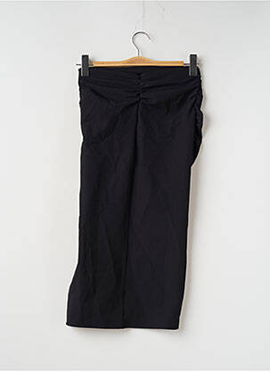 Jupe mi-longue noir ASTRID BLACK LABEL femme